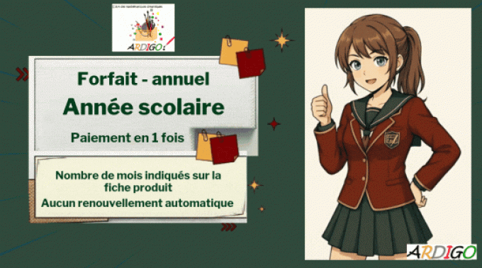Forfait annuel Familles/Elèves 