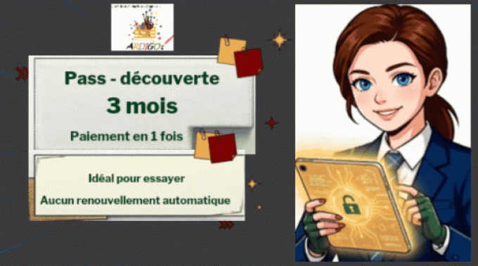 Pass-découverte Familles/Elèves 3 mois
