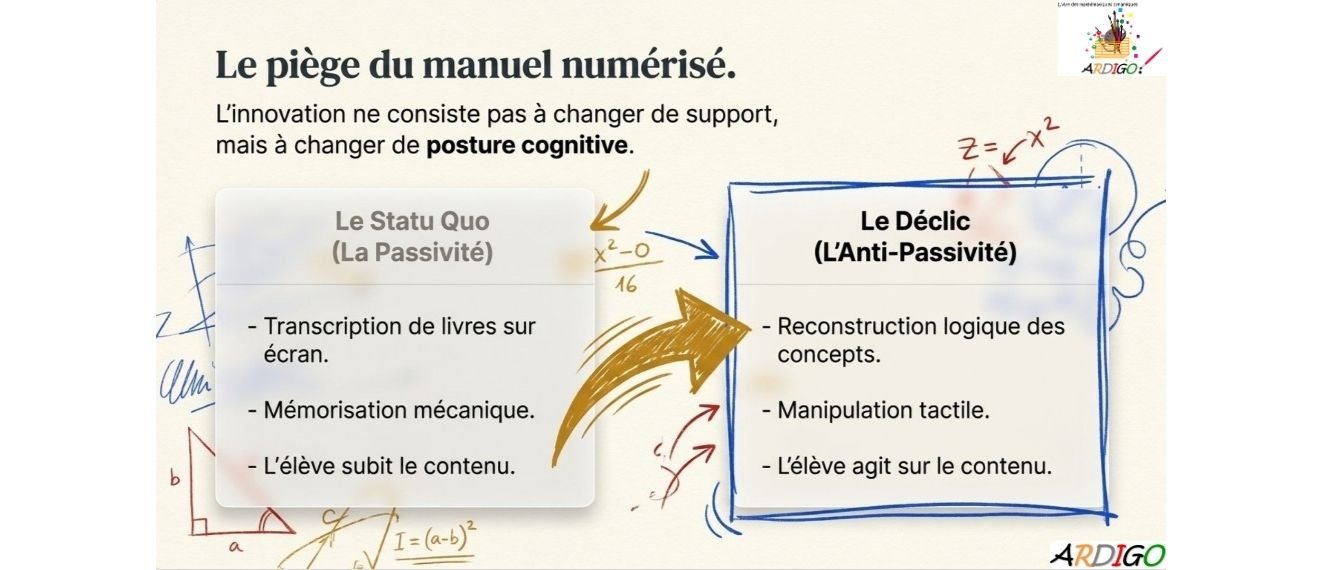 Le piège du manuel numérisé